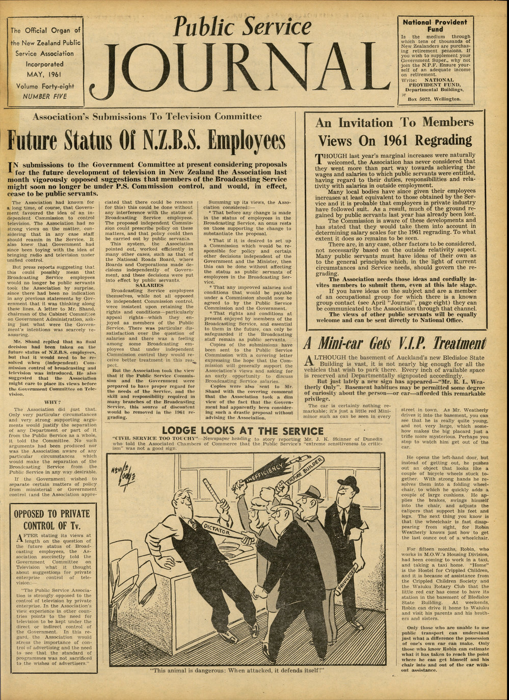 PSA Journal: Vol 48 No 5, May 1961