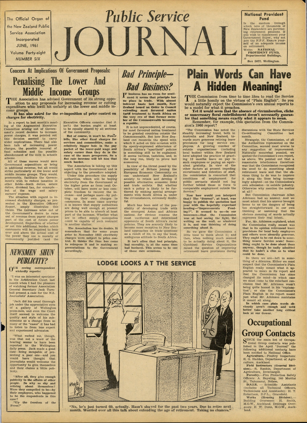 PSA Journal: Vol 48 No 6, June 1961