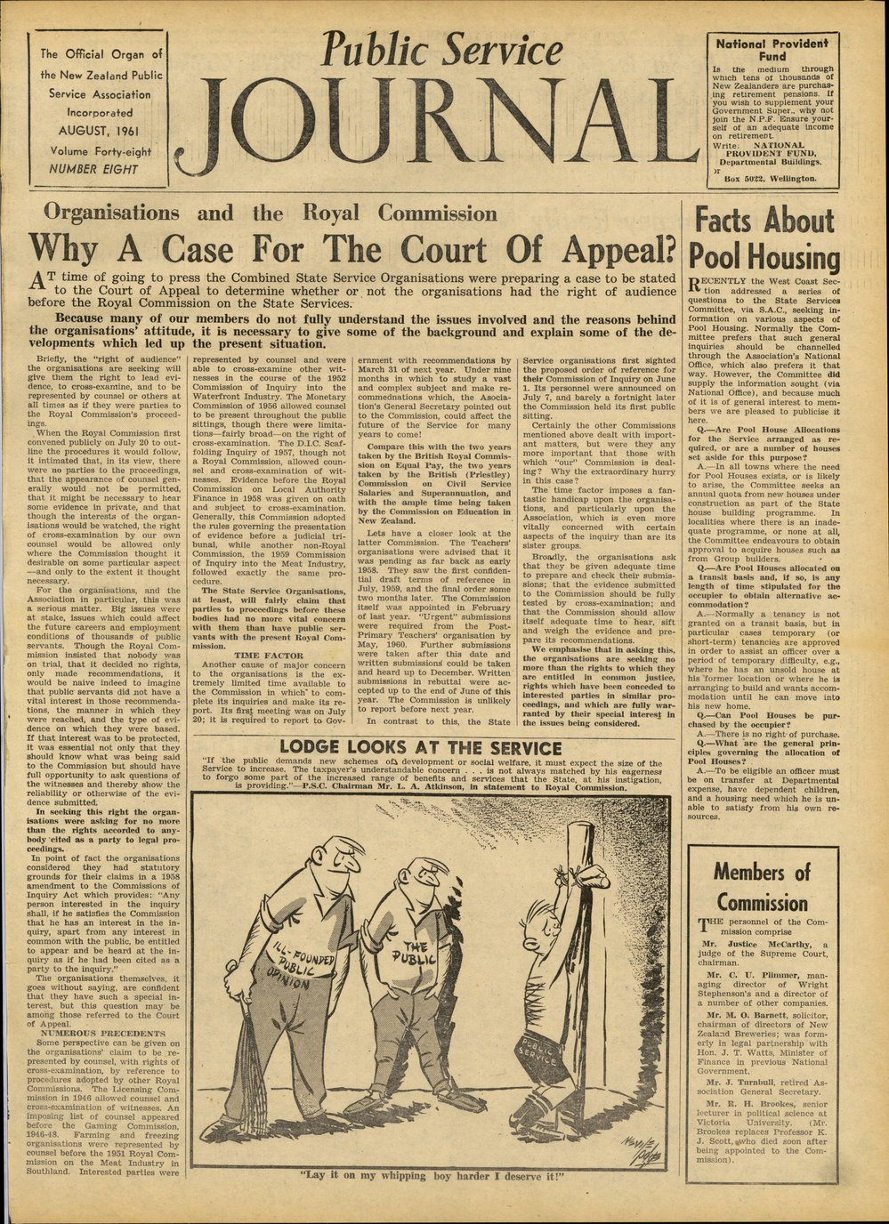 PSA Journal: Vol 48 No 8, August 1961