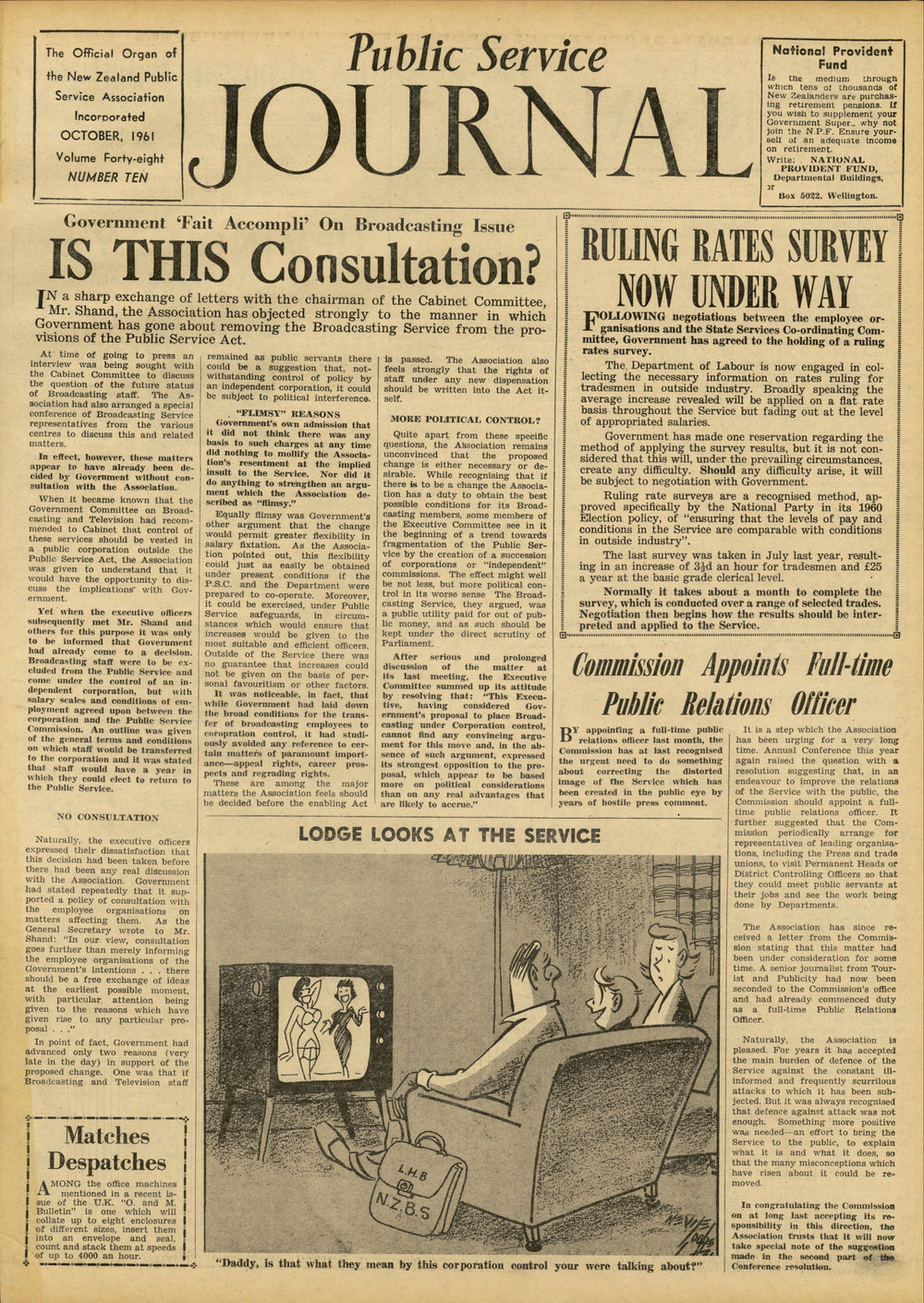 PSA Journal: Vol 48 No 10, October 1961