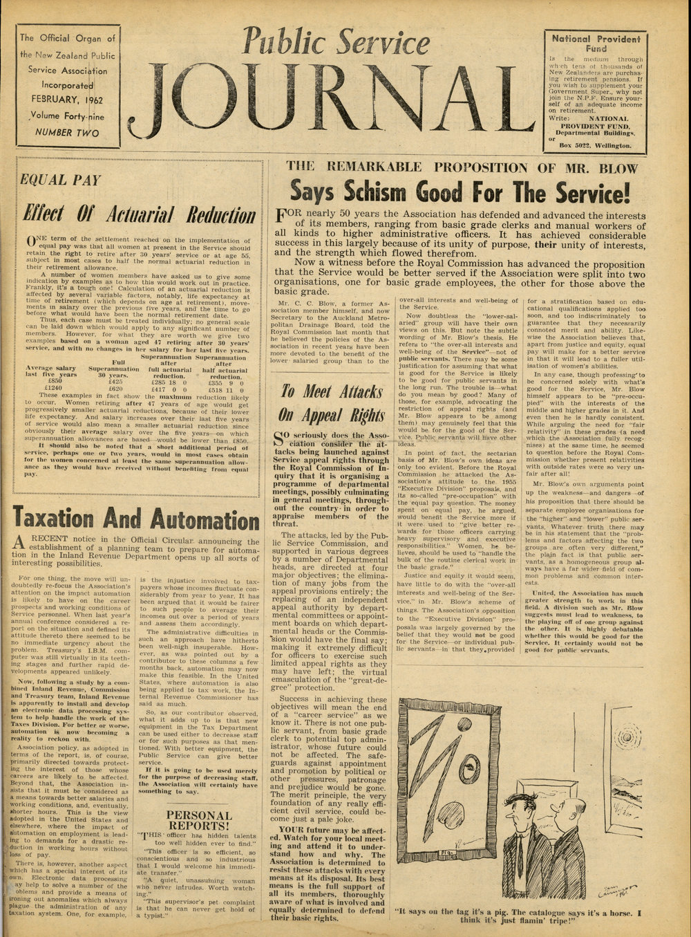 PSA Journal: Vol 49 No 2, February 1962