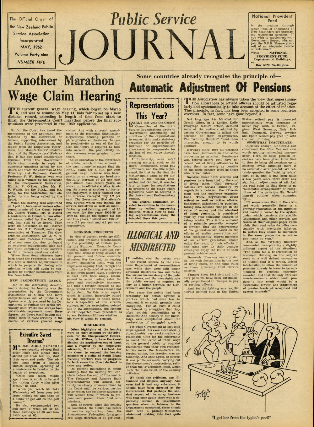 PSA Journal: Vol 49 No 5, May 1962