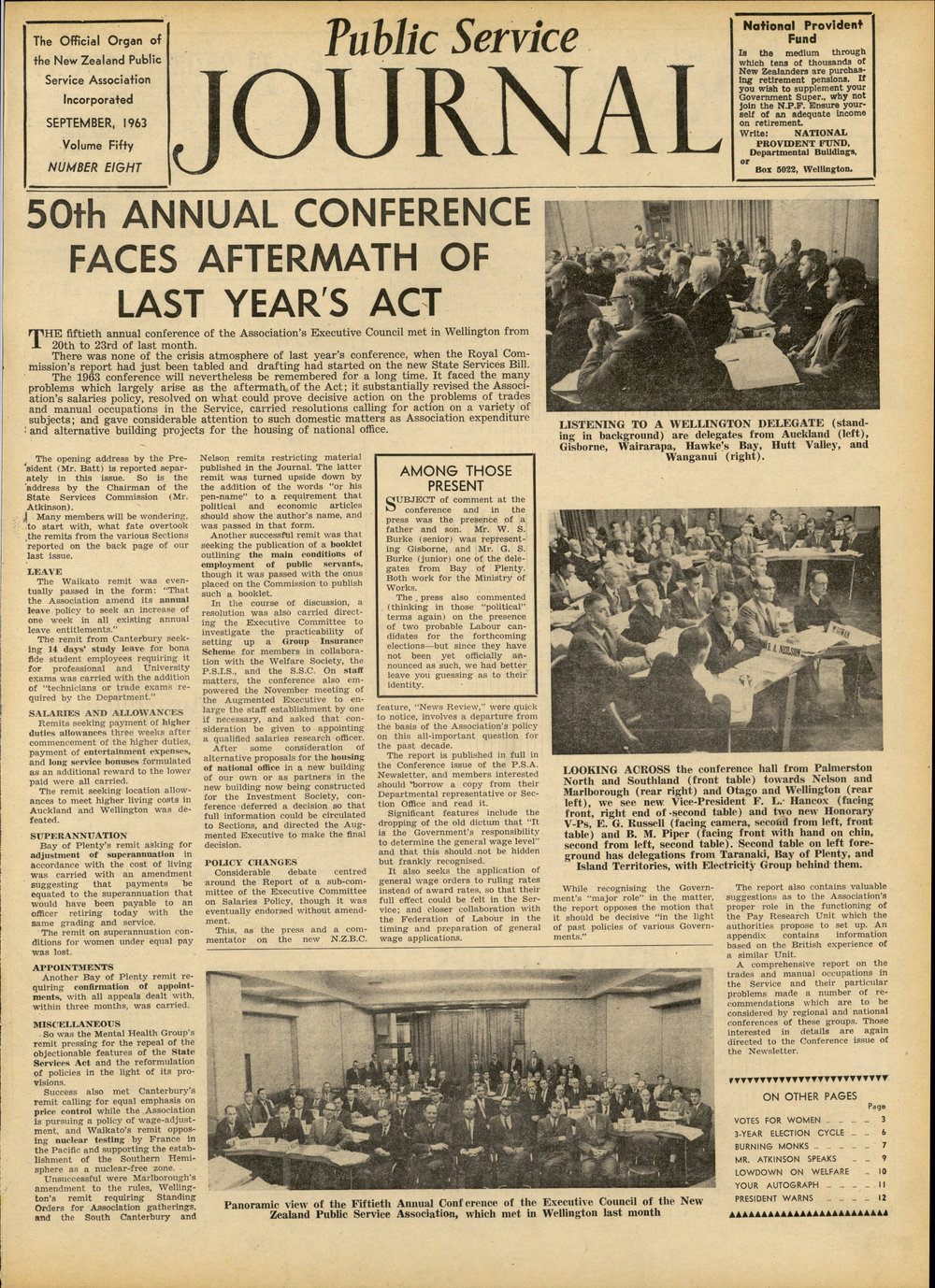 PSA Journal: Vol 50 No 8, September 1963