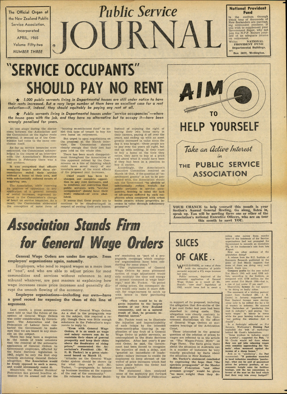 PSA Journal: Vol 52 No 3, April 1965