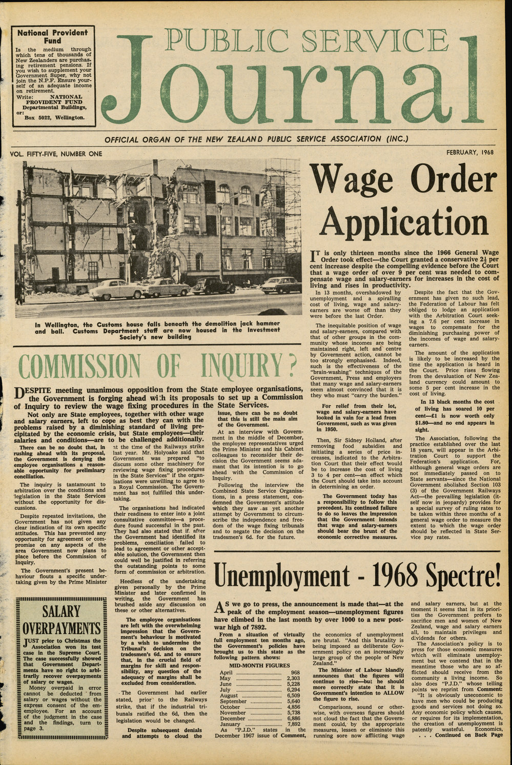 PSA Journal: Vol 55 No 1, February 1968