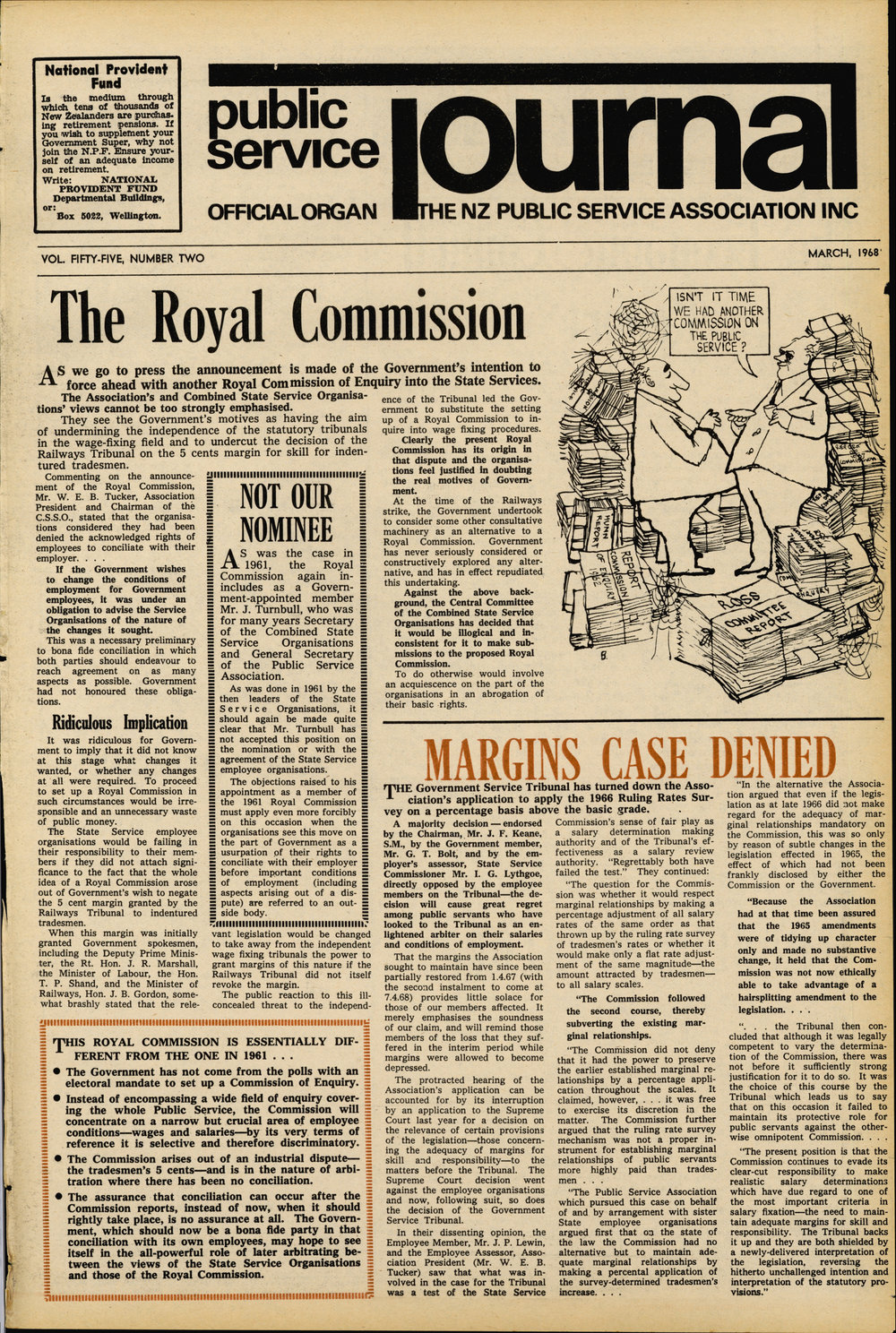 PSA Journal: Vol 55 No 2, March 1968