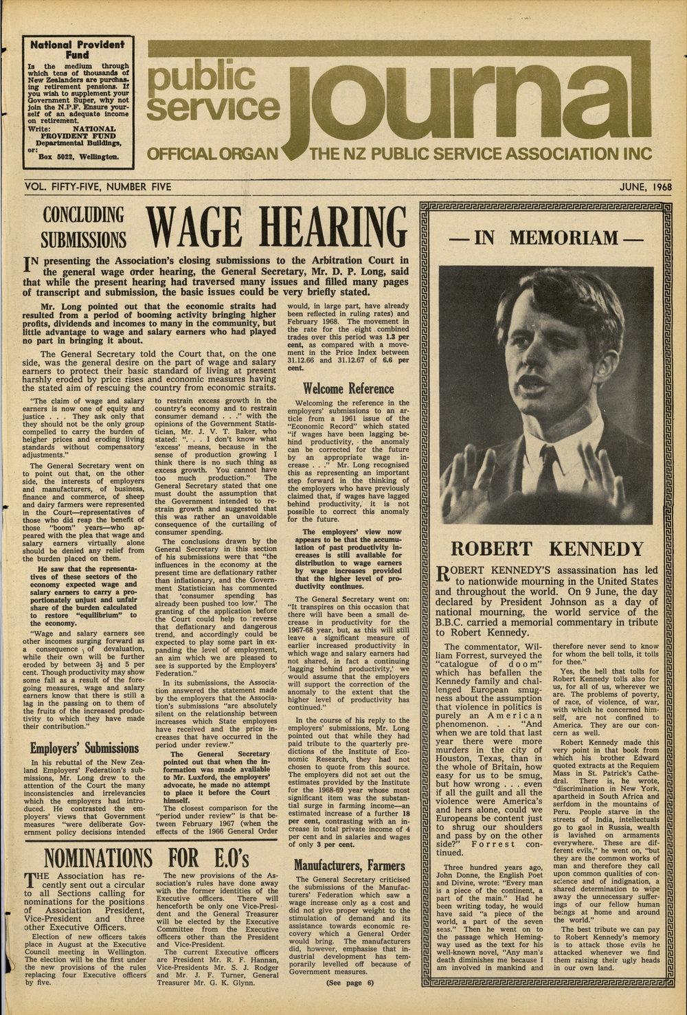 PSA Journal: Vol 55 No 5, June 1968