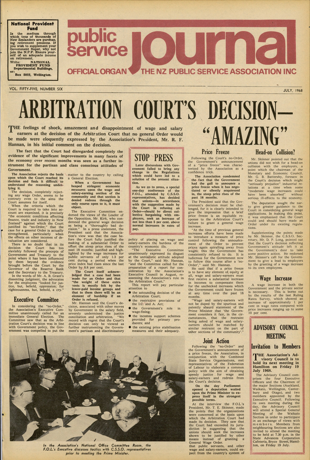 PSA Journal: Vol 55 No 6, July 1968