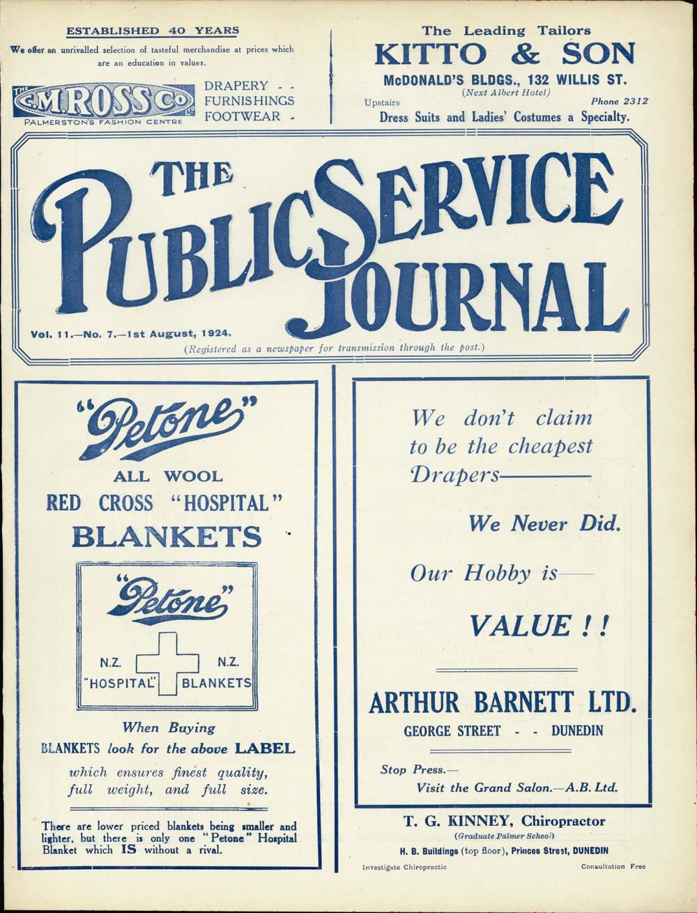 PSA Journal: Vol 11 No 7, August 1924