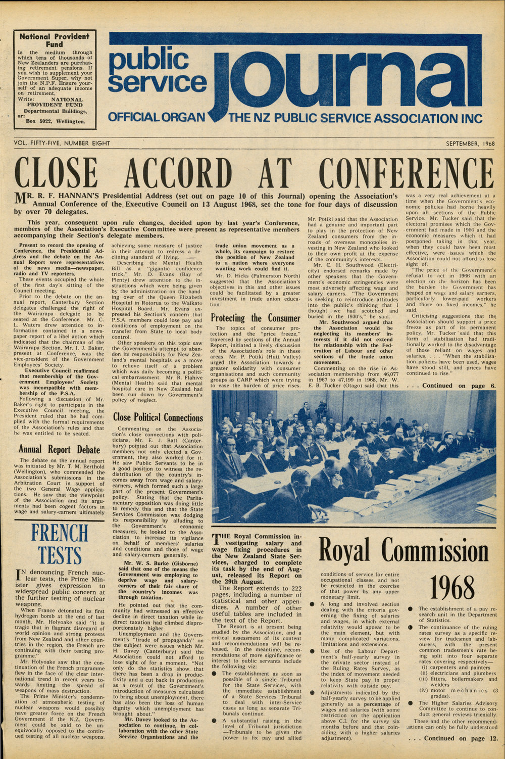PSA Journal: Vol 55 No 8, September 1968