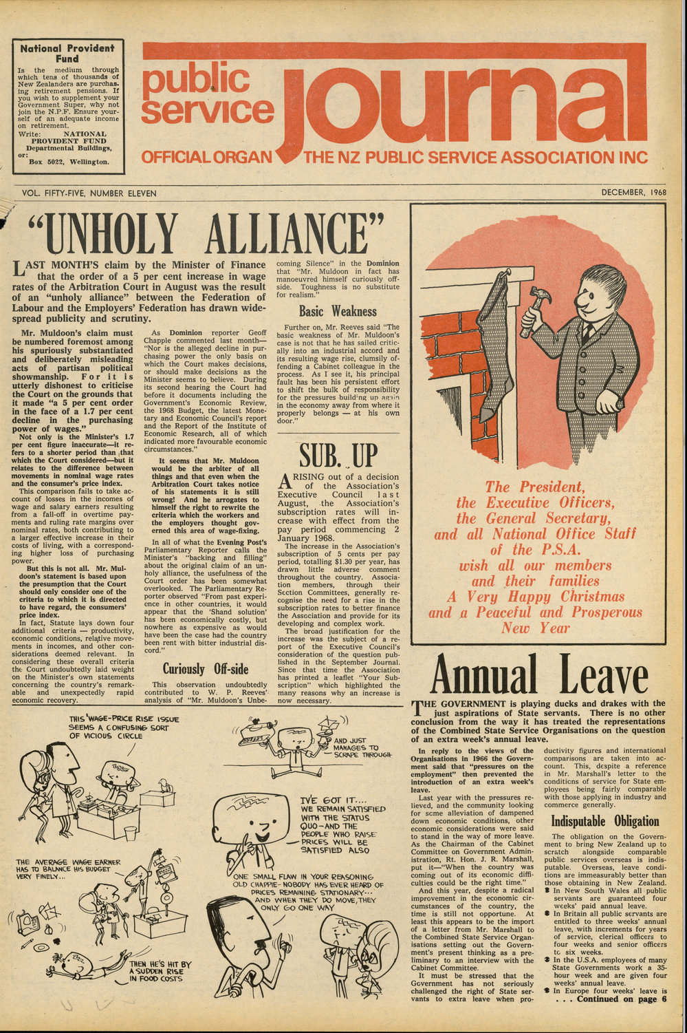 PSA Journal: Vol 55 No 11, December 1968