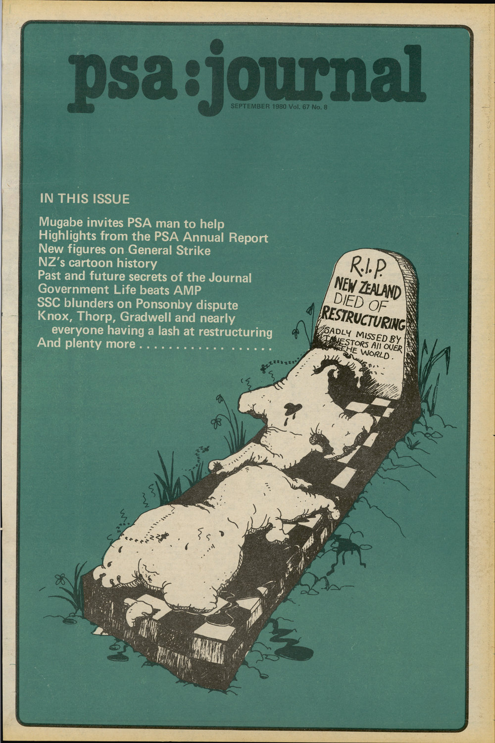 PSA Journal: Vol 67 No 8, September 1980