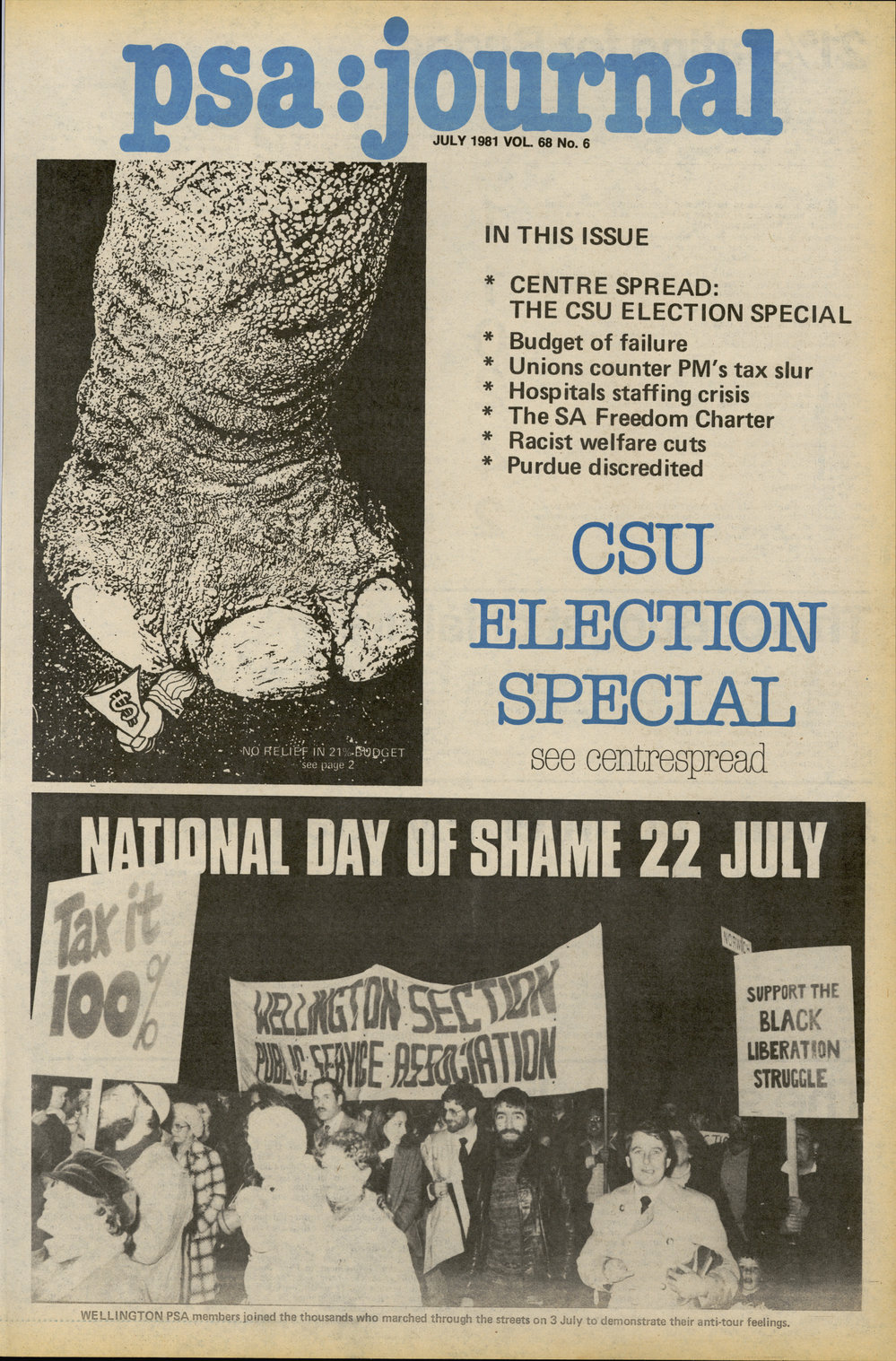 PSA Journal: Vol 68 No 6, July 1981