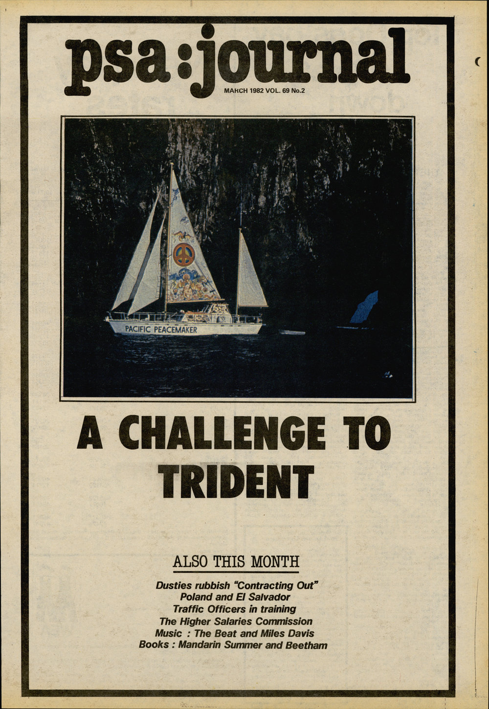 PSA Journal: Vol 69 No 2, March 1982