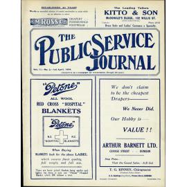 PSA Journal: Vol 11 No 3, April 1924