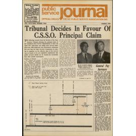 PSA Journal: Vol 59 No 2, March 1972