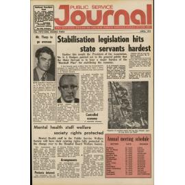 PSA Journal: Vol 59 No 3, April 1972