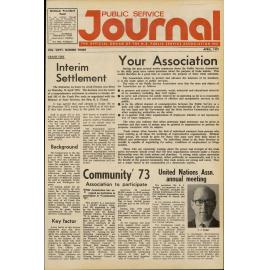 PSA Journal: Vol 60 No 3, April 1973