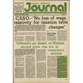 PSA Journal: Vol 62 No 3, April 1975