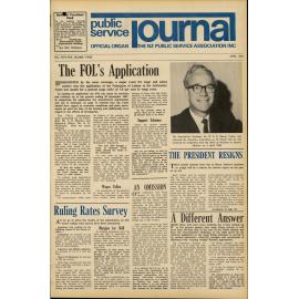 PSA Journal: Vol 55 No 3, April 1968