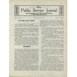 PSA Journal: Vol 7 No 8, August 1920