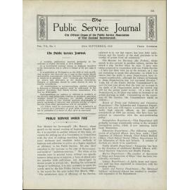 PSA Journal: Vol 7 No 9, September 1920
