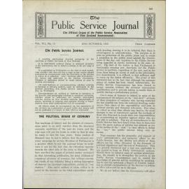 PSA Journal: Vol 7 No 10, October 1920