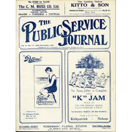 PSA Journal: Vol 8 No 12, December 1921