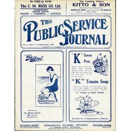 PSA Journal: Vol 9 No 8, September 1922