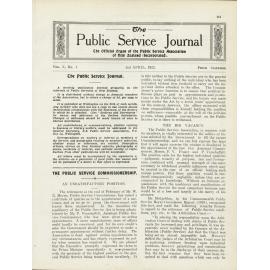 PSA Journal: Vol 10 No 3, April 1923