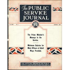 PSA Journal: Vol 24 No 1, January 1937