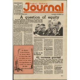 PSA Journal: Vol 61 No 8, November/December 1974