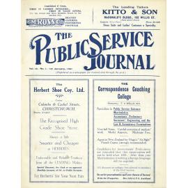 PSA Journal: Vol 18 No 1, January 1931