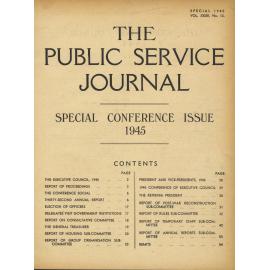PSA Journal: Vol 32 No 12, SpecialConferenceIssue 1945