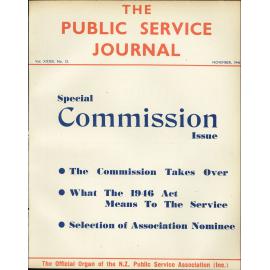 PSA Journal: Vol 33 No 12, November 1946
