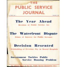 PSA Journal: Vol 34 No 1, January 1947