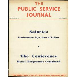 PSA Journal: Vol 34 No 8, September 1947