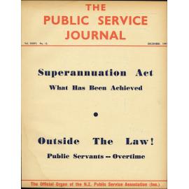 PSA Journal: Vol 34 No 12, December 1947