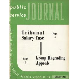 PSA Journal: Vol 39 No 1, January 1952