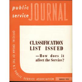 PSA Journal: Vol 39 No 3, March 1952